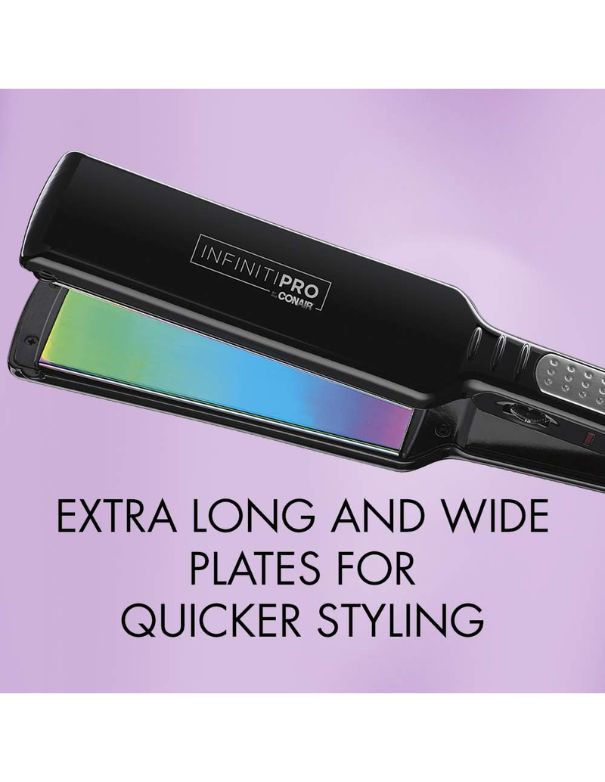 Conair InfinitiPRO Rainbow Titanium Straightener 1-3/4"
