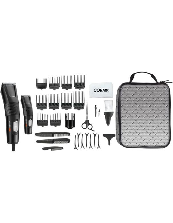 Kit de coupe de cheveux à domicile 2 en 1 Conair Man Texture Grip Combo