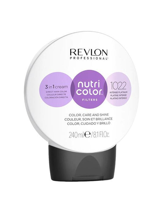 NEW Revlon Professional Nutri Color Filters 1022 Intense Platinum - 240ml