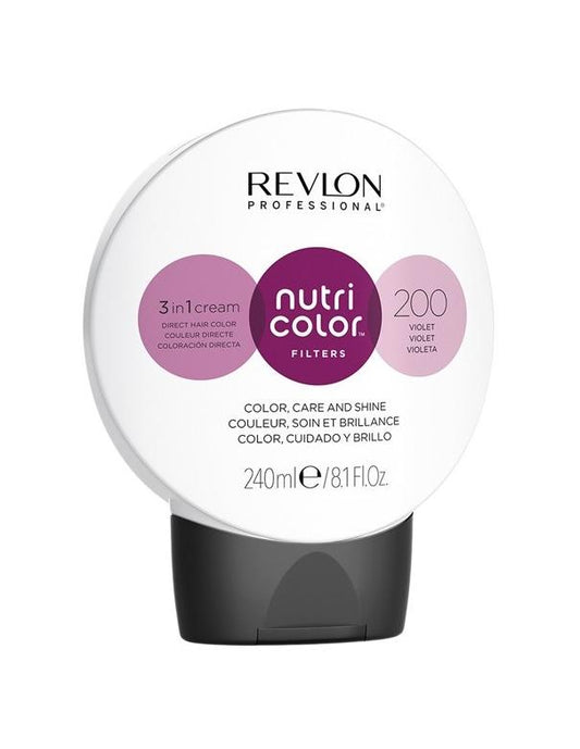 NEW Revlon Professional Nutri Color Filters 200 Violet - 240ml