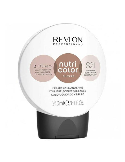 NEW Revlon Professional Nutri Color Filters 821 Silver Beige - 240ml