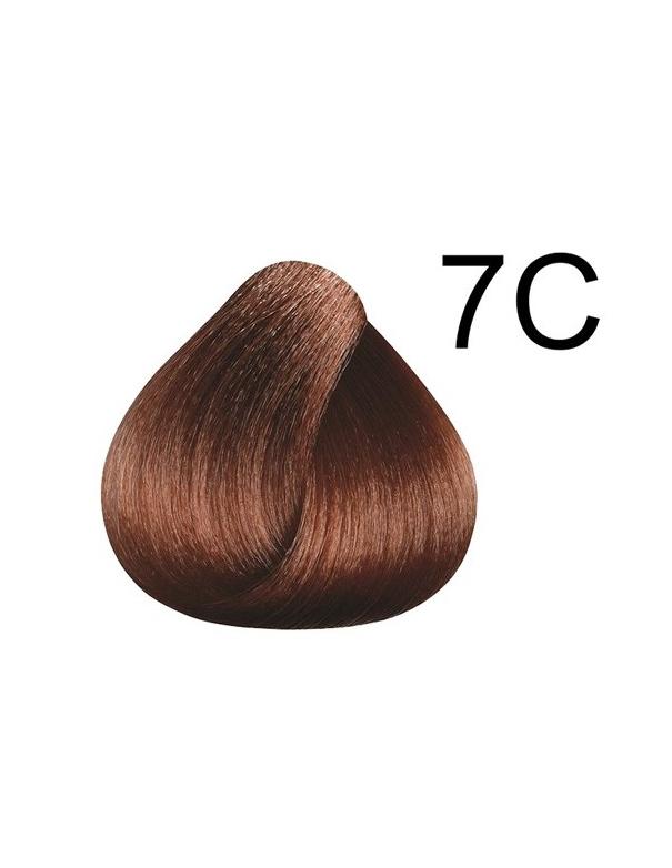 COLOR &amp; SOIN Kit de coloration capillaire naturelle sans ammoniaque - Blond terre cuite 7C