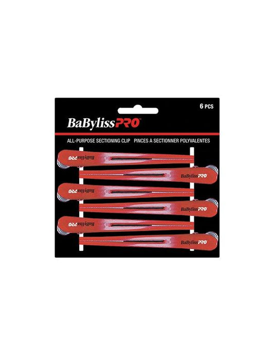 BaBylissPro All-purpose Sectioning Clips 6pc
