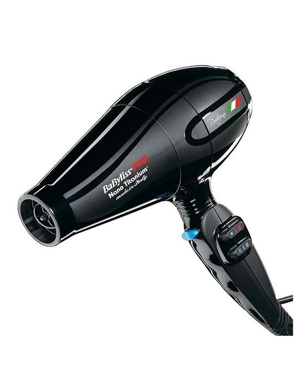 Sèche-cheveux BaByliss PRO Portofino Ionic Nano Titanium - BABNT6610NC