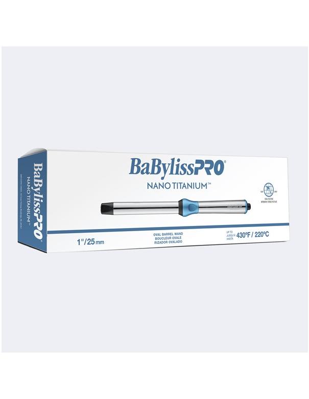 Fer à boucler ovale en nano-titane BaBylissPRO 1