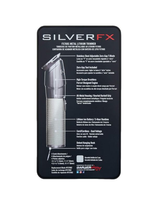 Tondeuse BaBylissPRO SILVERFX