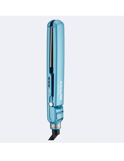 BaBylissPRO Nano Titanium COMPACT ULTRA-SLIM FLAT IRON 1"