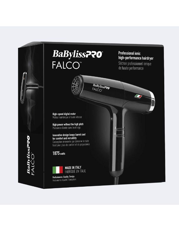 Sèche-cheveux ionique professionnel haute performance BaBylissPRO Falco