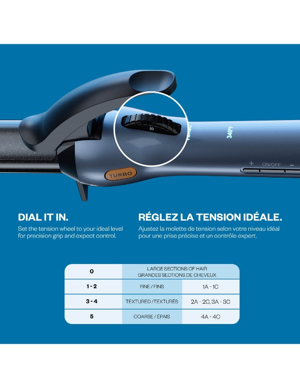 BaBylissPRO Nano Titanium  PrecisionGrip Curling Iron 1-1/2