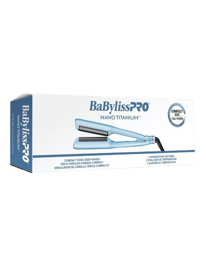 BaBylissPRO Nano Titanium Compact Ionic Deep Waver