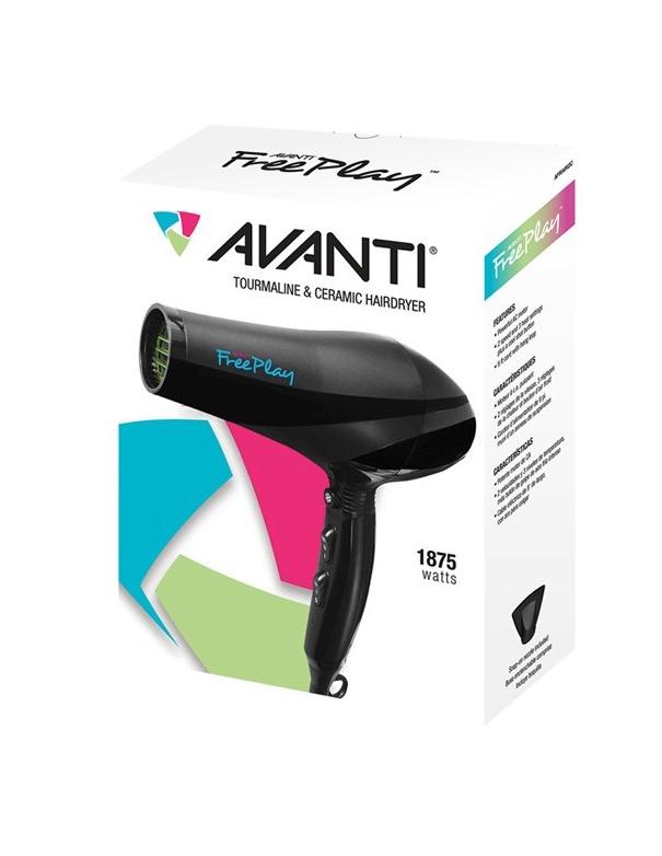 Avanti FreePlay Tourmaline & Ceramic Hairdryer