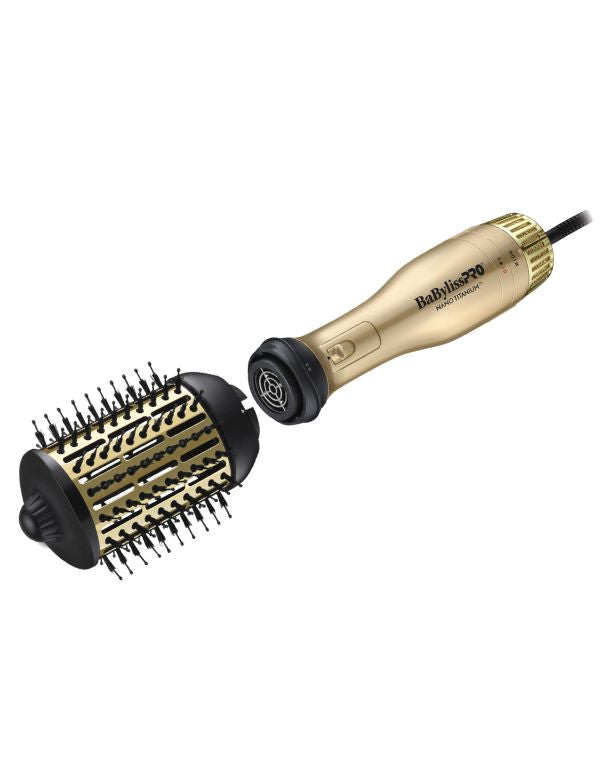 BaBylissPRO Nano-Titanium Detachable 3-in-1 Hot Air Brush & Dryer