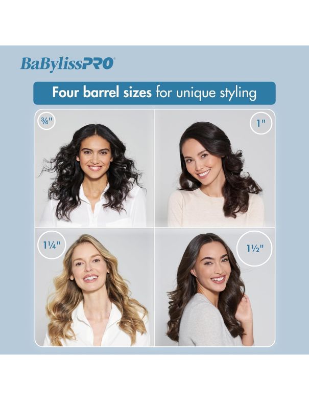 BabylissPRO Clip-Clipless Curling Iron 1 inch - BABNT5100CSC
