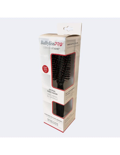 Brosse ronde spirale en céramique BabylissPro 22 mm