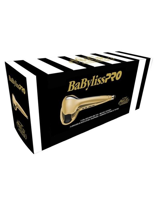 Machine à boucler 3-en-1 BaBylissPRO MiraCurl Or