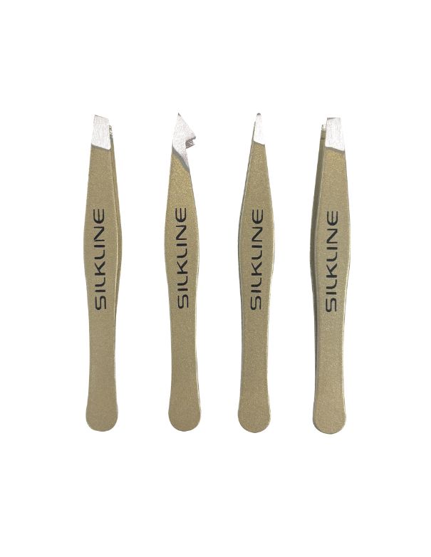 Silkline Professional Mini Tweezers Set