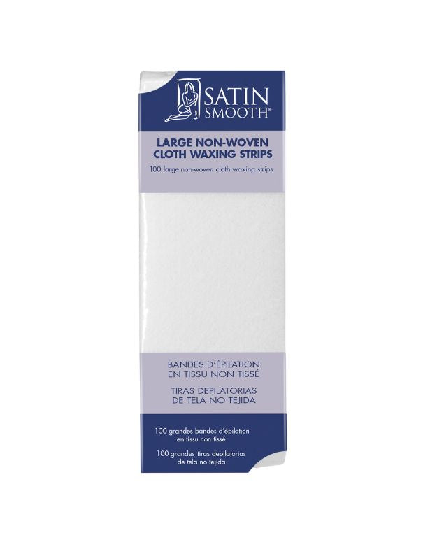 Satin Smooth Large Non-Woven Epilating Strips