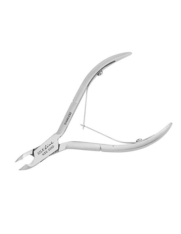 Silkline Stainless Steel Cuticle Nipper (Quarter Jaw)