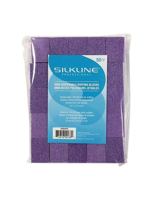 Mini blocs de polissage Silkline violets