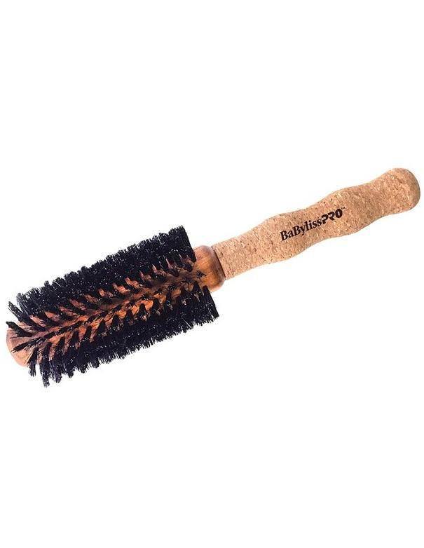Brosse ultra-légère BabylissPRO avec manche en liège, taille moyenne