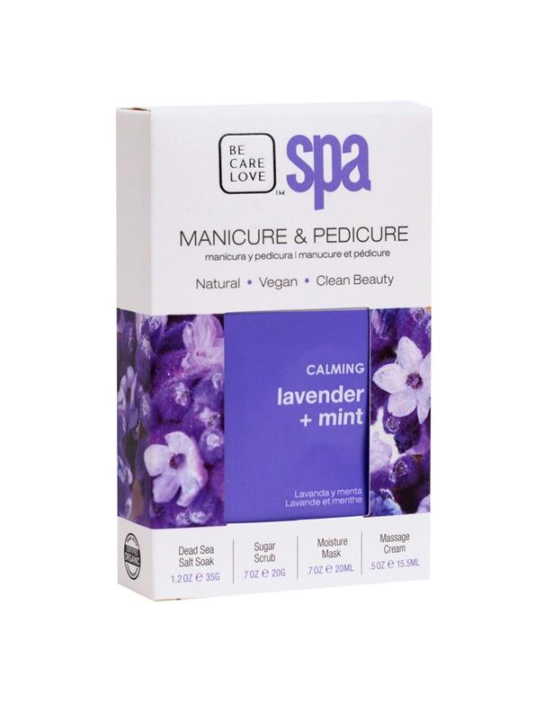 Be Care Love Spa Single Use Packette Box - Lavender Mint