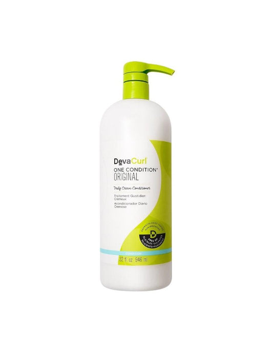 Après-shampoing crème quotidien original DevaCurl One Condition - 946 ml