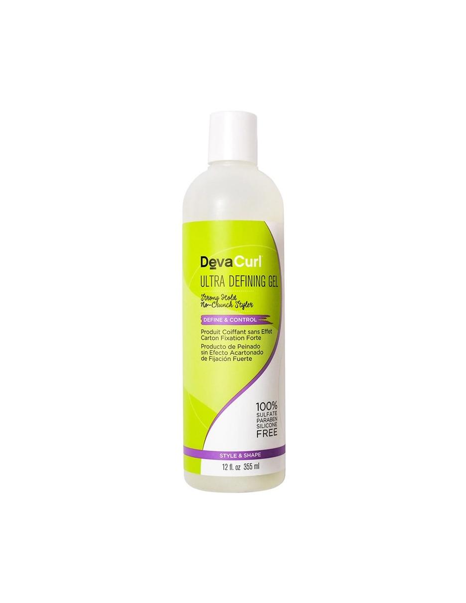 Gel coiffant ultra-définitif DevaCurl, tenue forte et sans craquements - 355 ml