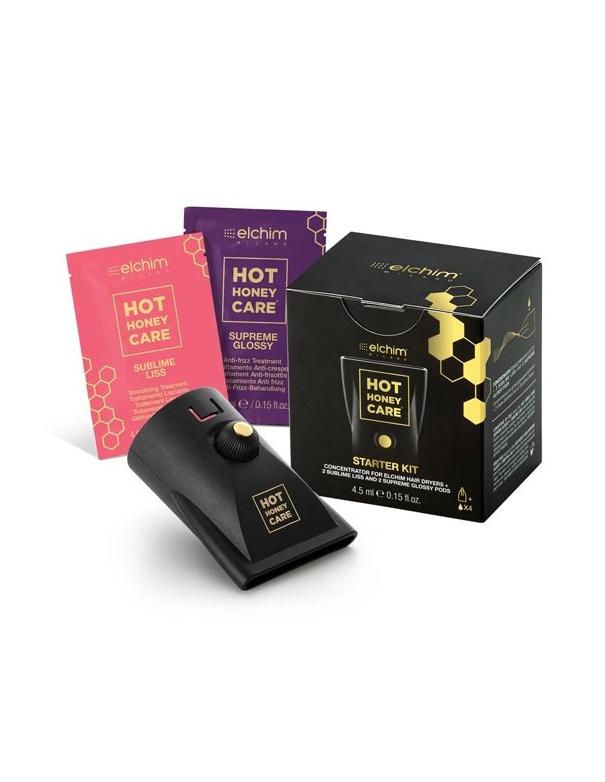 Elchim 8th Sense RUN Dryer Lily Rose Limited Edition Hot Honey Care Starter Kit FREE