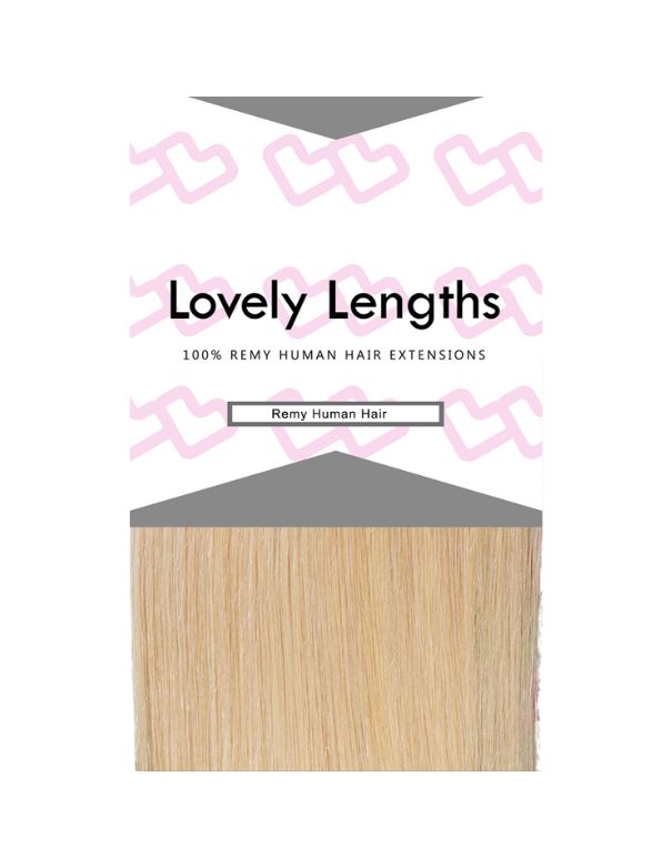 Lovely Lengths Clip-In Extensions 16 Inch 613 Bleach