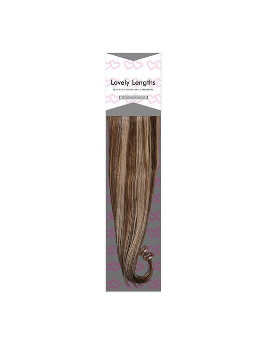 Lovely Lengths Clip-In Extensions 16 Inch 816 Honey Ash