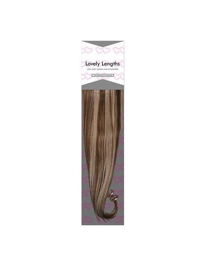 Lovely Lengths Clip-In Extensions 20 Inch 816 Honey Ash