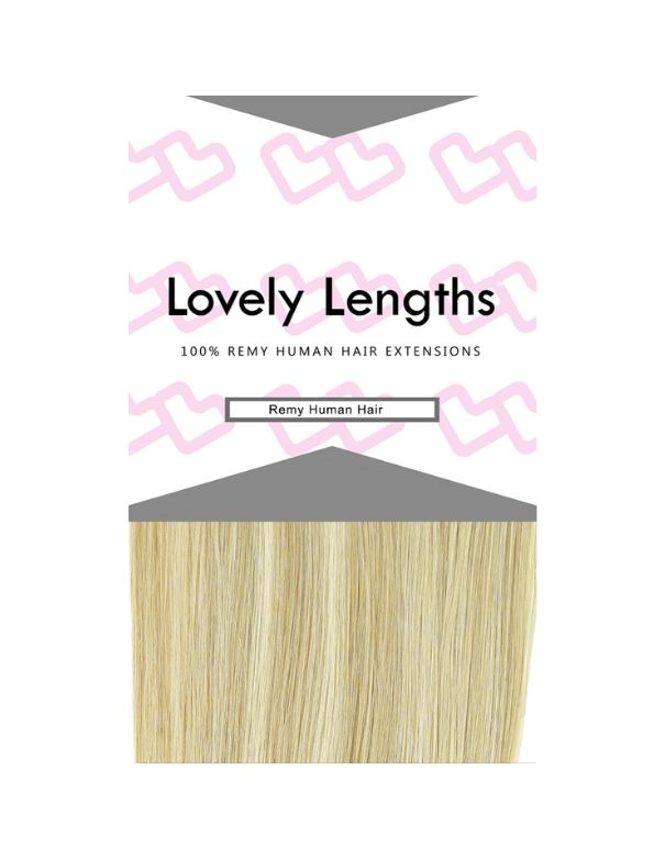 Lovely Lengths Clip-In Extensions 20 Inch 613 Ash Bleach