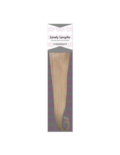Lovely Lengths Clip-In Extensions 20 Inch 60 Platinum
