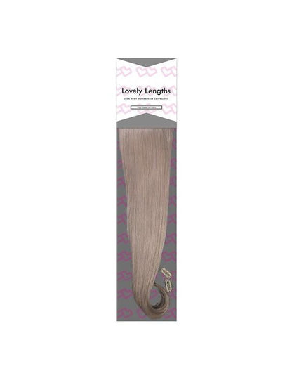 Lovely Lengths Clip-In Extensions 20 Inch Icy Silver