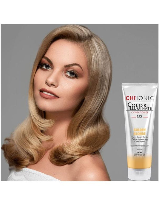 Après-shampoing CHI Color Illuminate Blond Doré - 251 ml