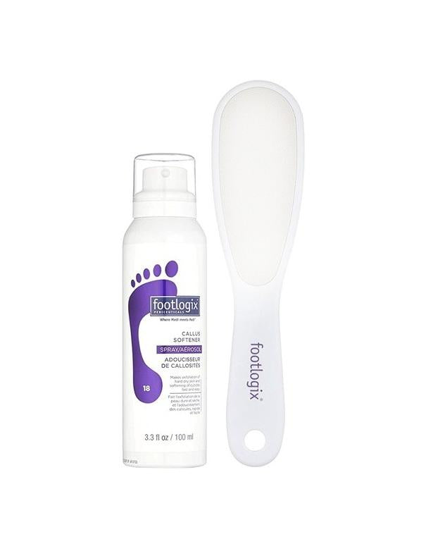 Ensemble adoucissant et lime pour callosités Footlogix