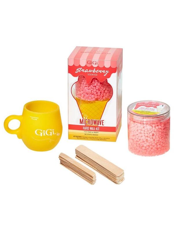 GiGi Microwave Wax Beads Kit Strawberry