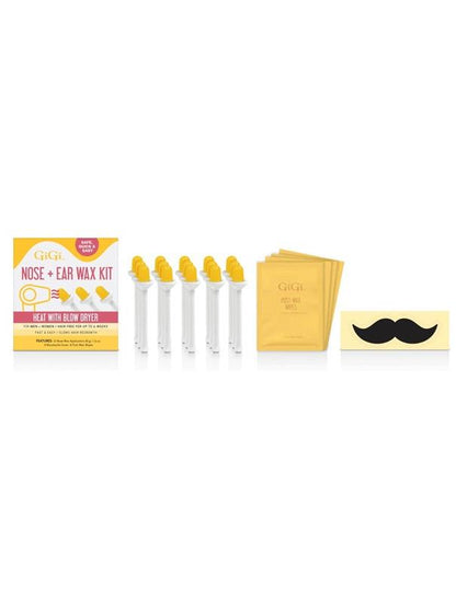 Kit d'épilation à la cire sèche pour le nez et les oreilles GiGi