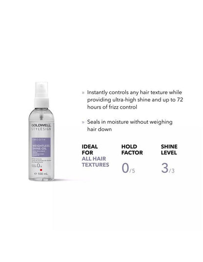 Goldwell StyleSign Smooth Weightless-Shine Oil - 100ml