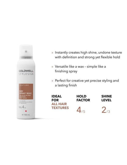 Cire sèche en spray Goldwell StyleSign - 150 ml