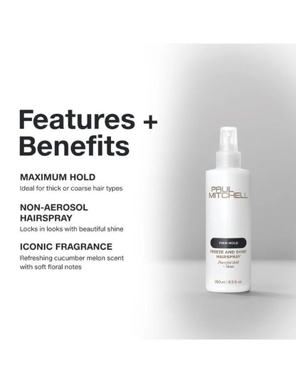 Laque Paul Mitchell Freeze & Shine - 1L