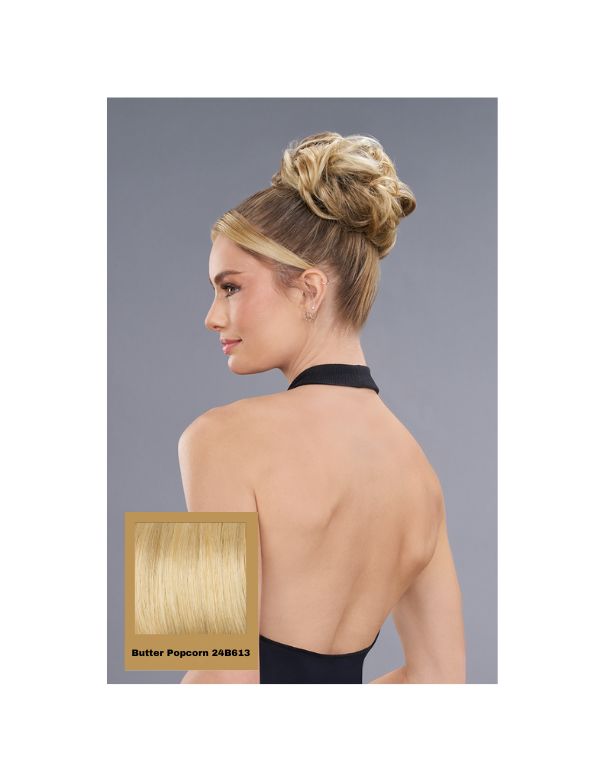 Jon Renau Fun Bun - Butter Popcorn 24B613