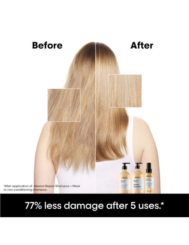 L'Oreal Absolut Repair Shampoo - 500ml