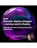 L'Oreal Keratin Alpha Sleek Anti-Frizz Hair Mask - 250ml