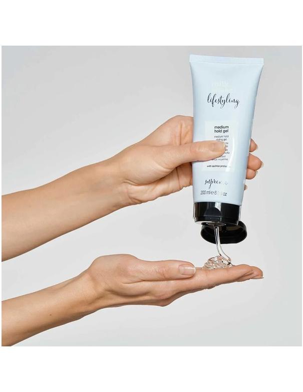 Gel coiffant à tenue moyenne Milkshake - 200 ml