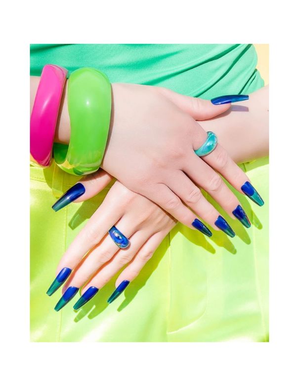 Morgan Taylor Nail Polish - Blue Crush Rush