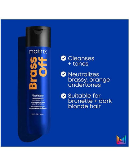 Matrix Brass Off Blue Shampoo - 300ml
