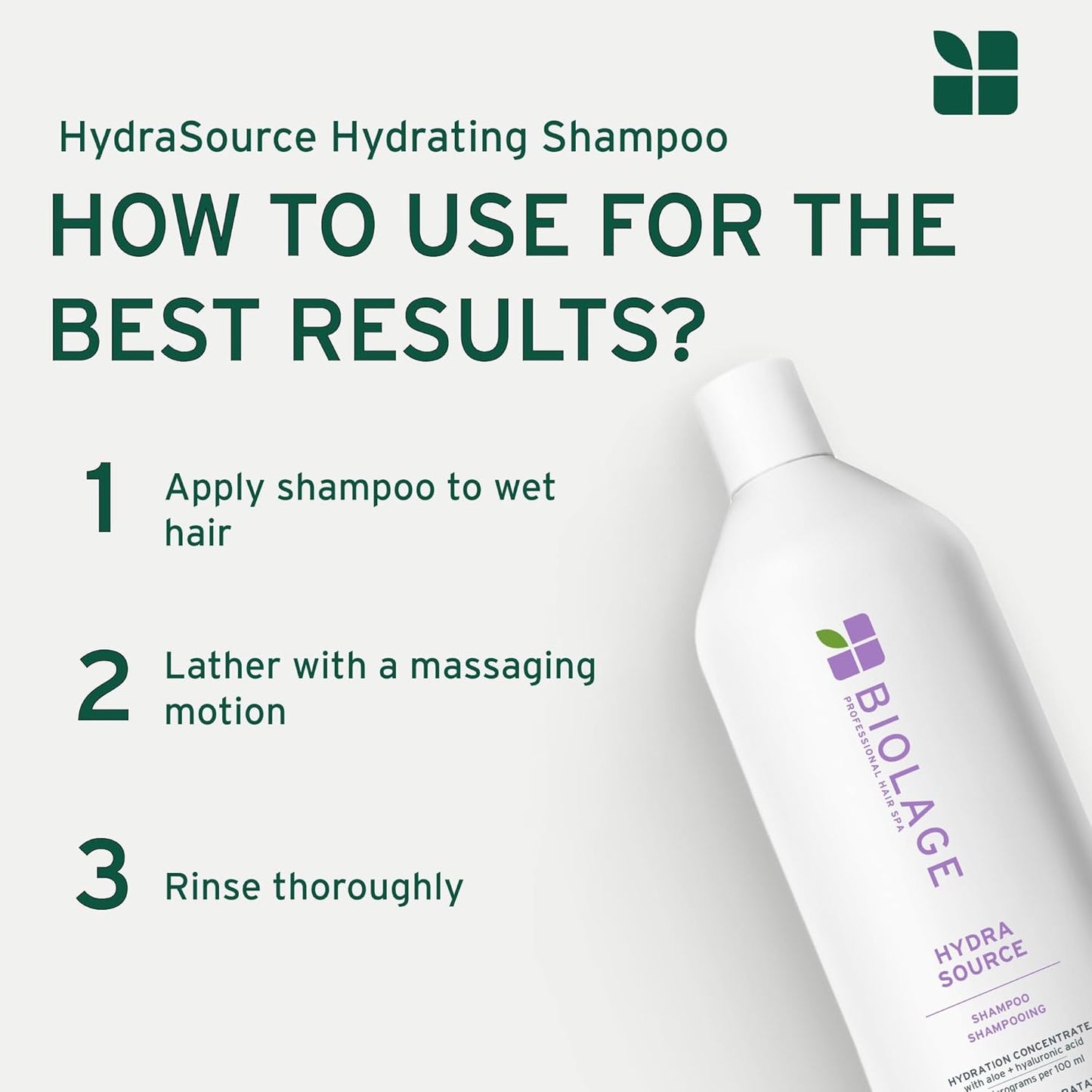 Biolage HydraSource Shampoo - 400ml