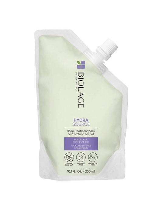 Pack de soin profond Matrix Biolage HydraSource - 300 ml