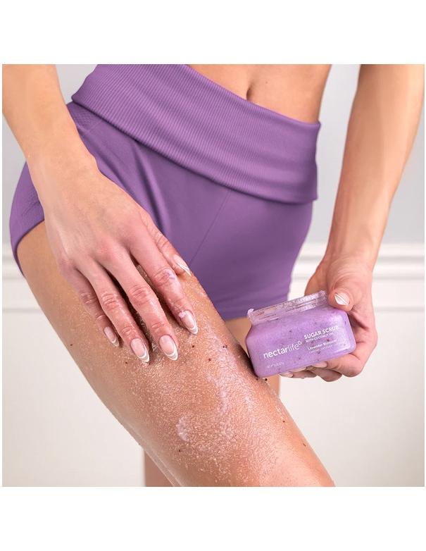 Gommage corporel exfoliant Nectarlife à la fleur de lavande - 227 g